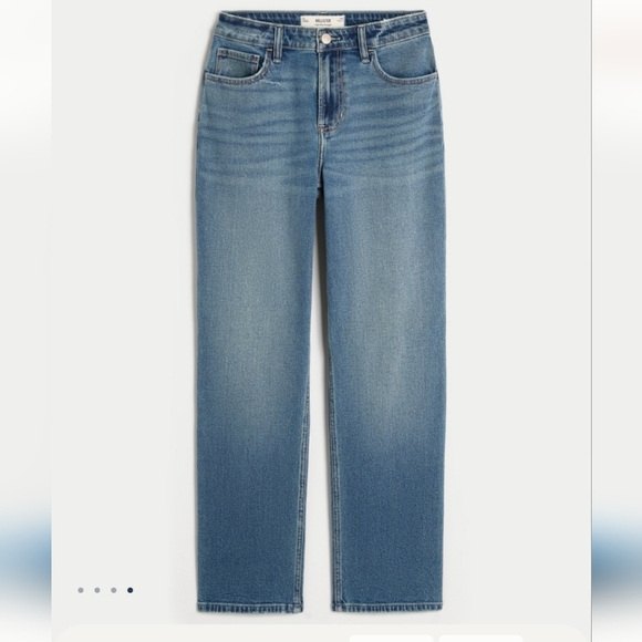 Hollister Denim - Hollister Women's Straight Leg Jeans - Light Blue